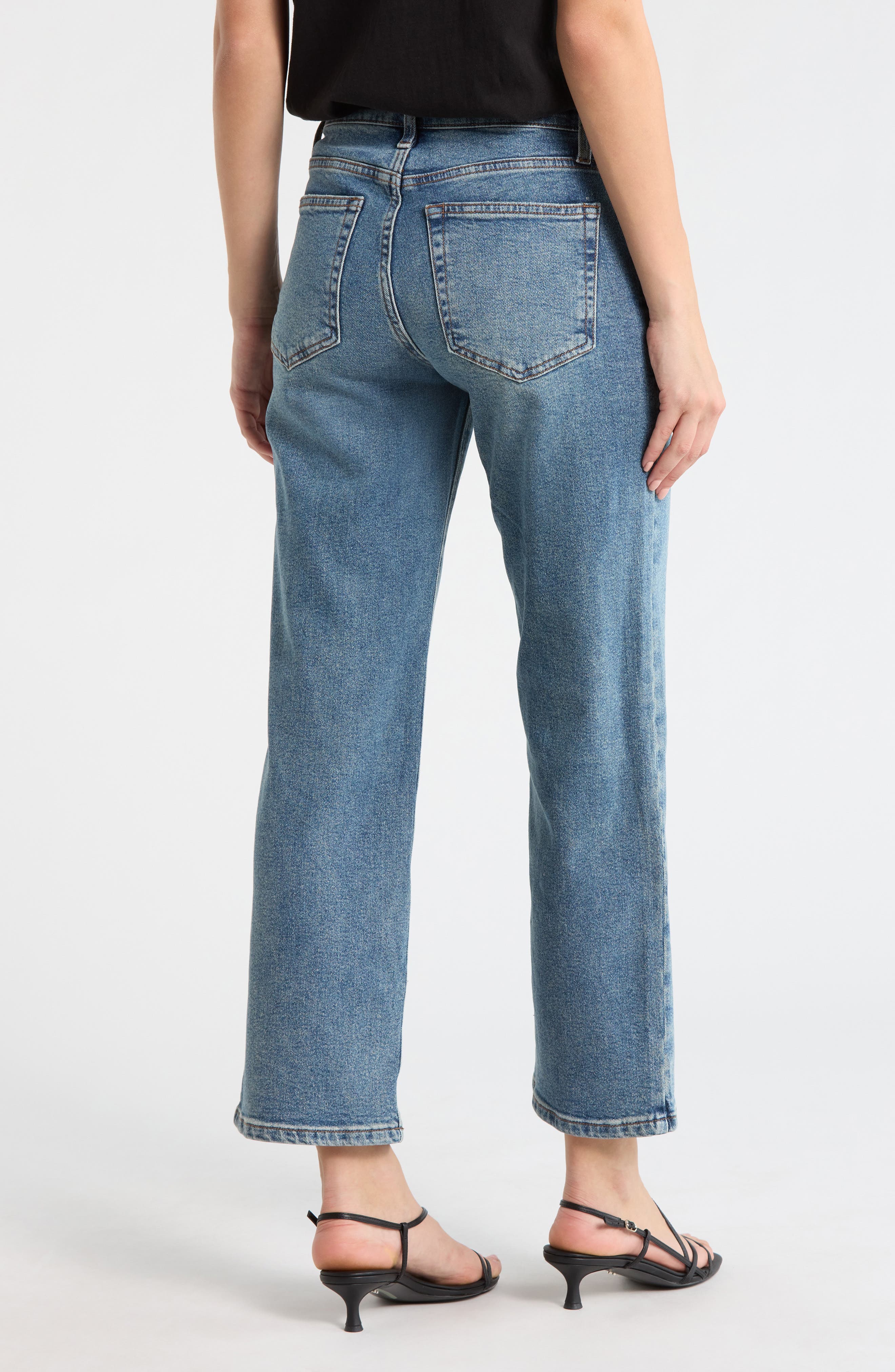 STS Blue Faye High Waist Wide Leg Jeans