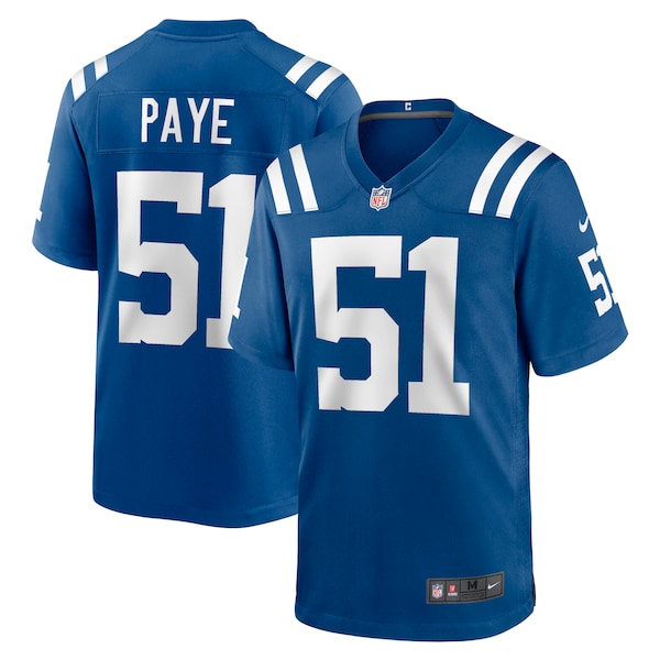Kwity Paye Indianapolis Colts Nike Game Jersey - Royal/Blue