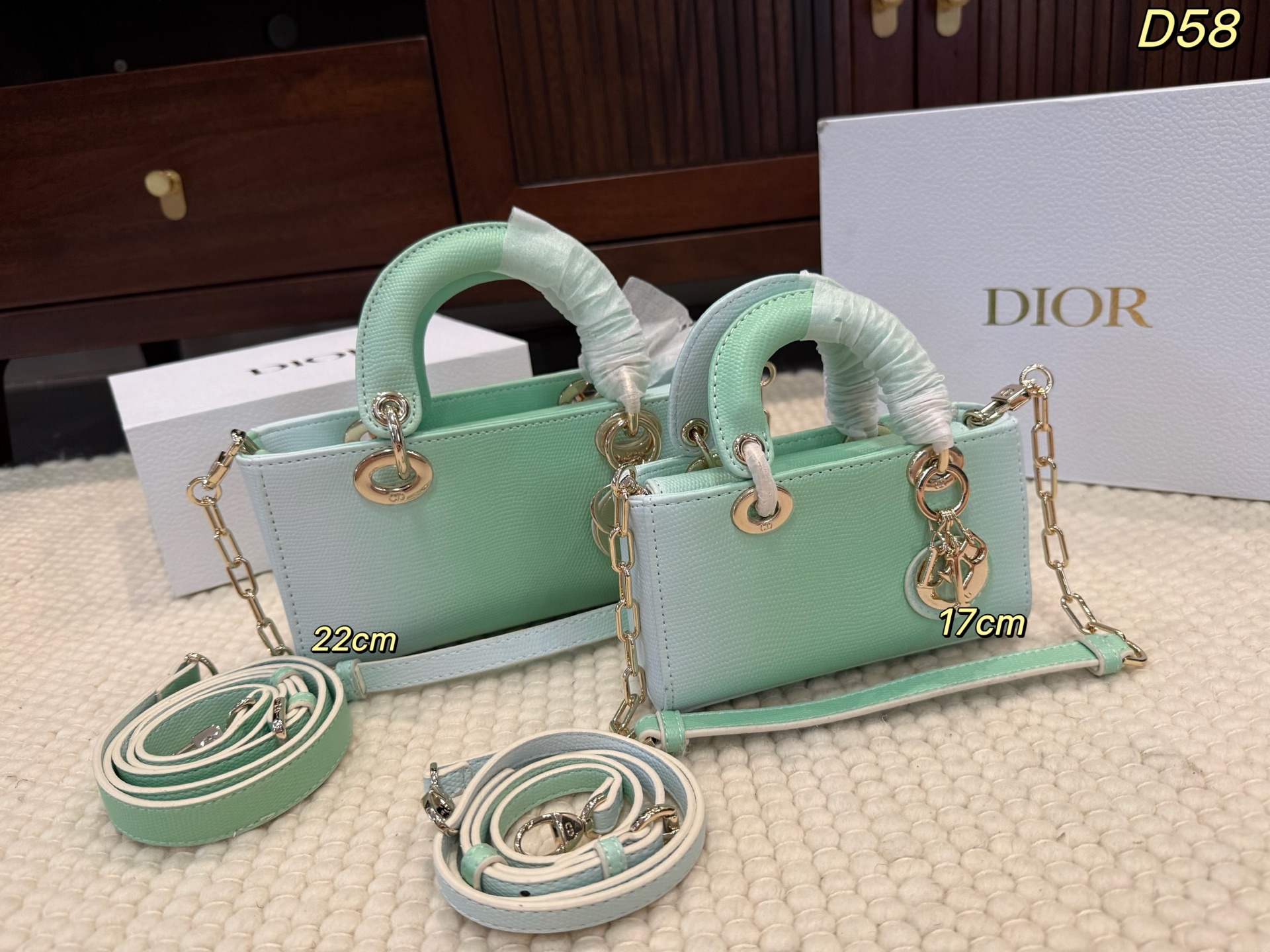 Dior Lady Dior Horizontal Bag