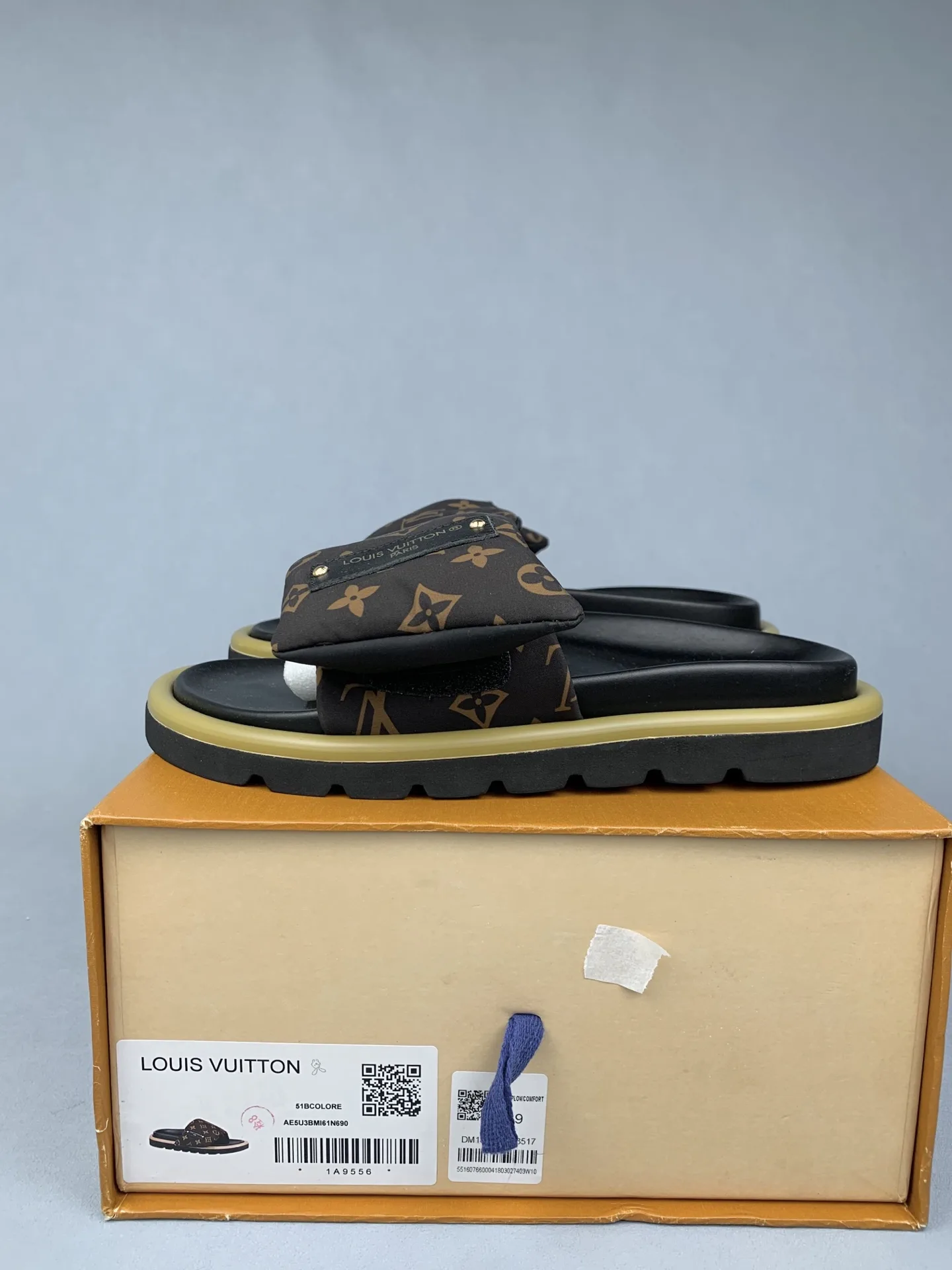 LV Sunset Flat Comfort Mule product photo from LabelPicks