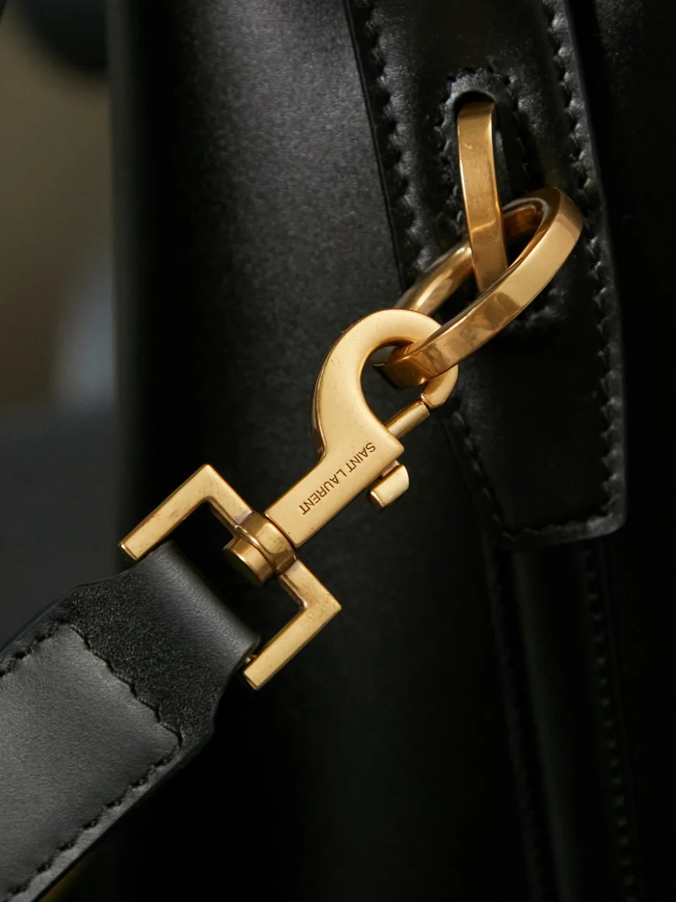 Saint Laurent Calfskin Bucket Bag product photo from LabelPicks