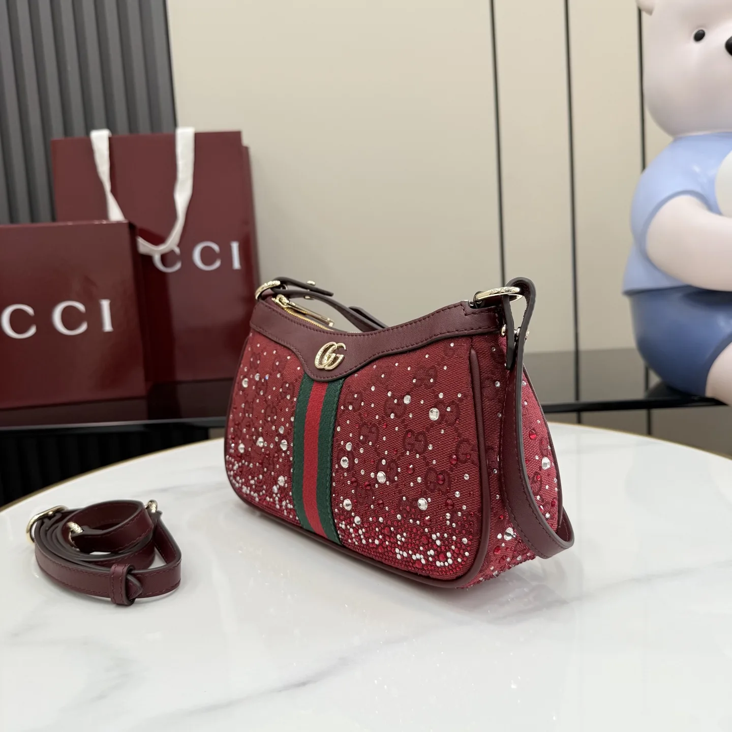 Gucci Ophidia GG Supreme Canvas Crossbody Bag product photo from LabelPicks