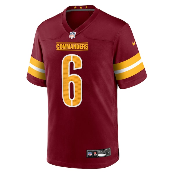 Noah Igbinoghene Washington Commanders Nike Team Game Jersey -  Burgundy