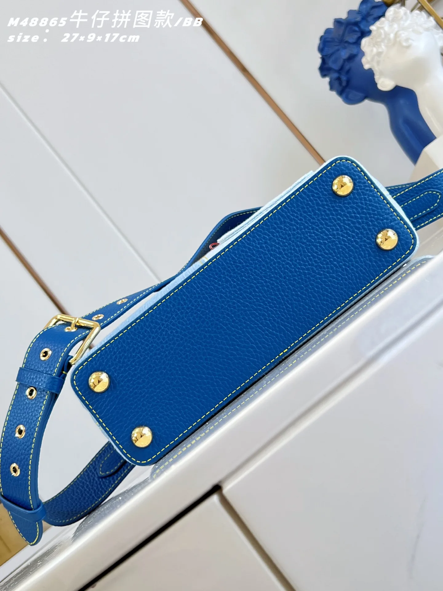 Louis Vuitton Denim Capucines Top Handle Bag product photo from LabelPicks