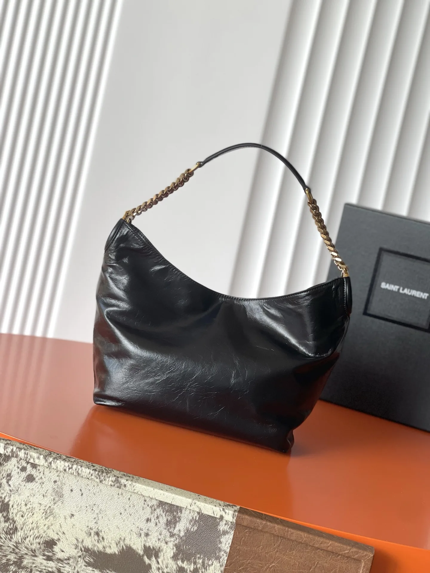 Saint Laurent Curved Hobo Bag product photo from LabelPicks