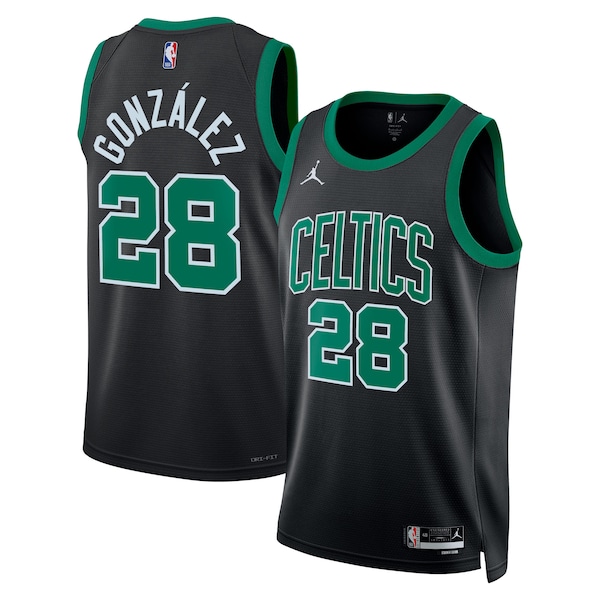 Hugo González Boston Celtics Jordan Brand Unisex Swingman Jersey - Black - Statement Edition