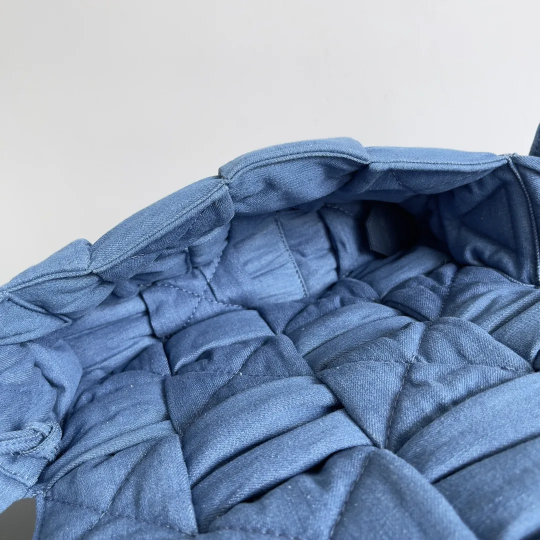 Bottega Veneta Cassette Blue Nylon Belt Bag product photo from LabelPicks