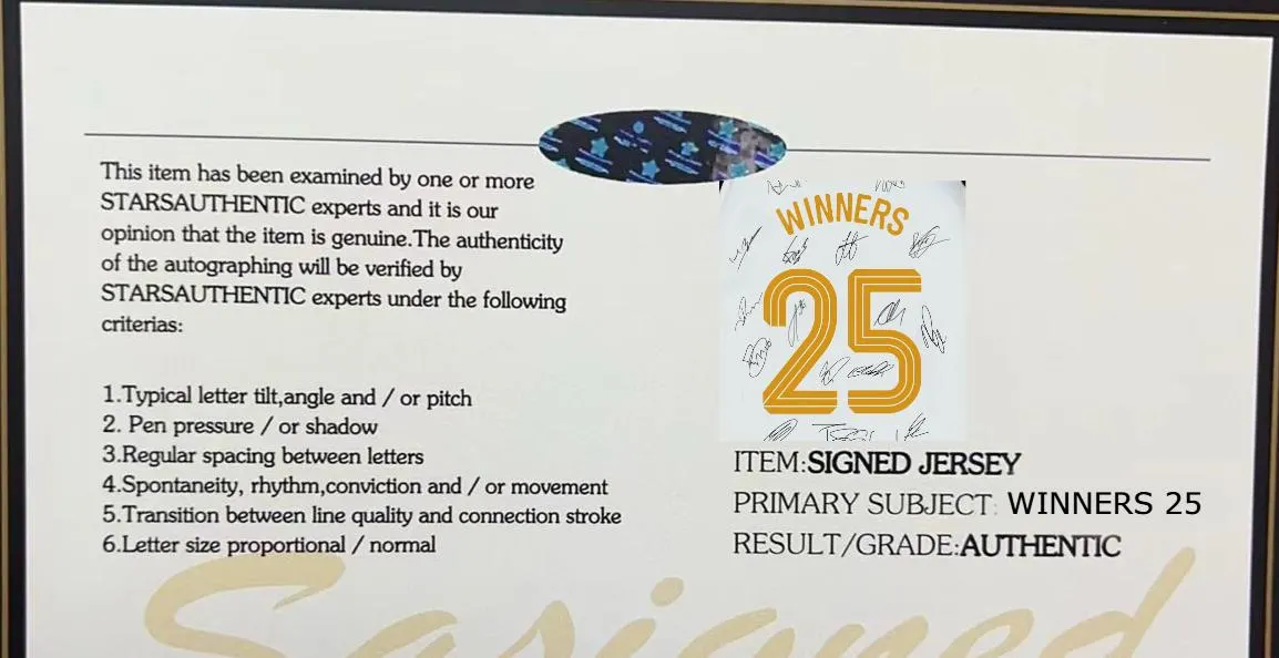 Newcastle FULL 2024 SIGNED Newcastle Jersey Carabao Cup Winners 24/25 - COA