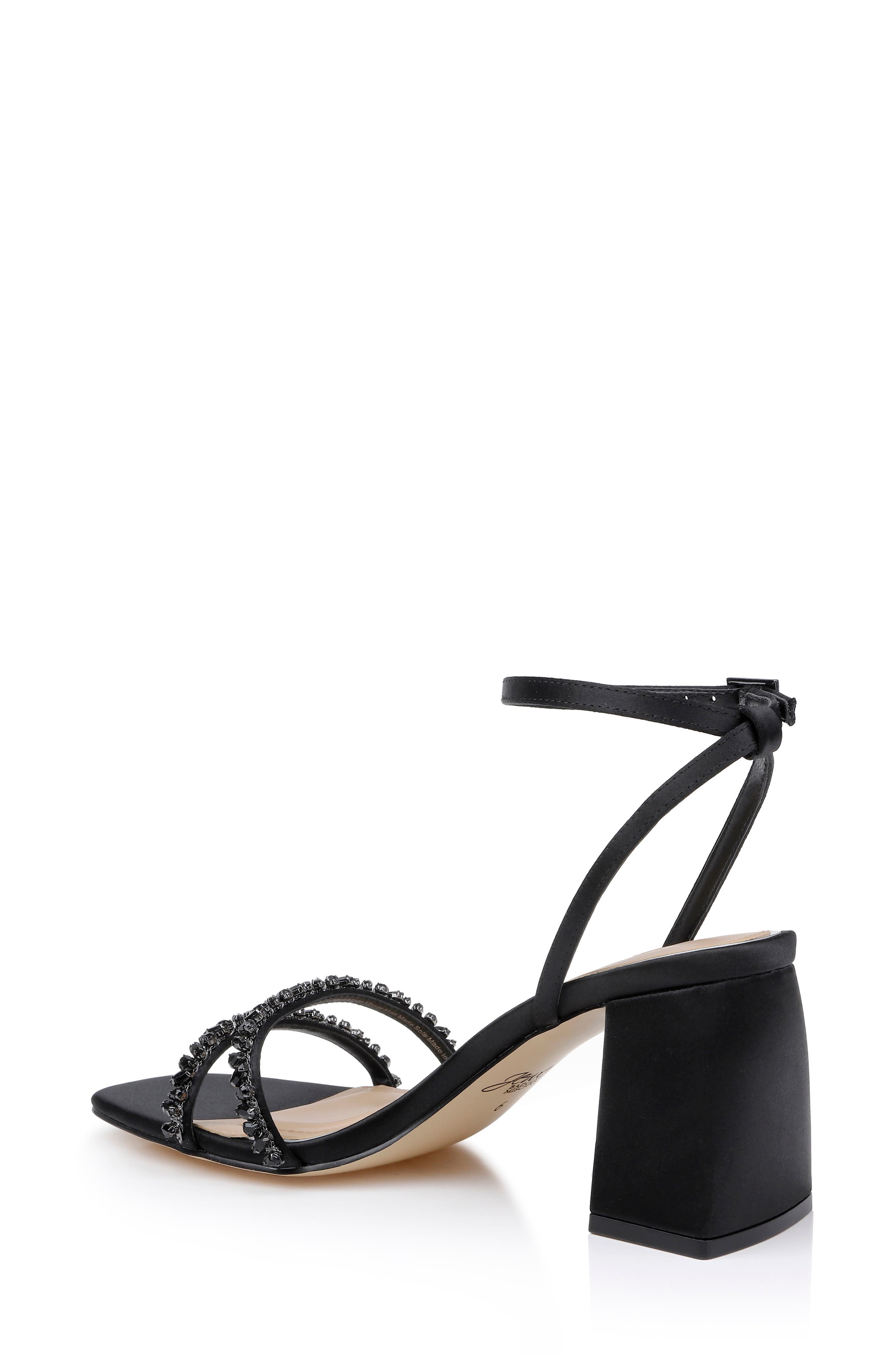 Jewel Badgley Mischka Nella Ankle Strap Sandal