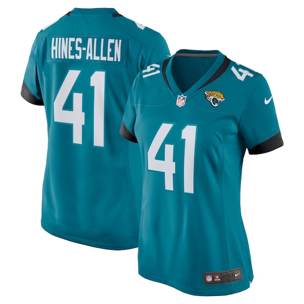 Josh Hines-Allen Jacksonville Jaguars Nike Women's Player Game Jersey - Teal