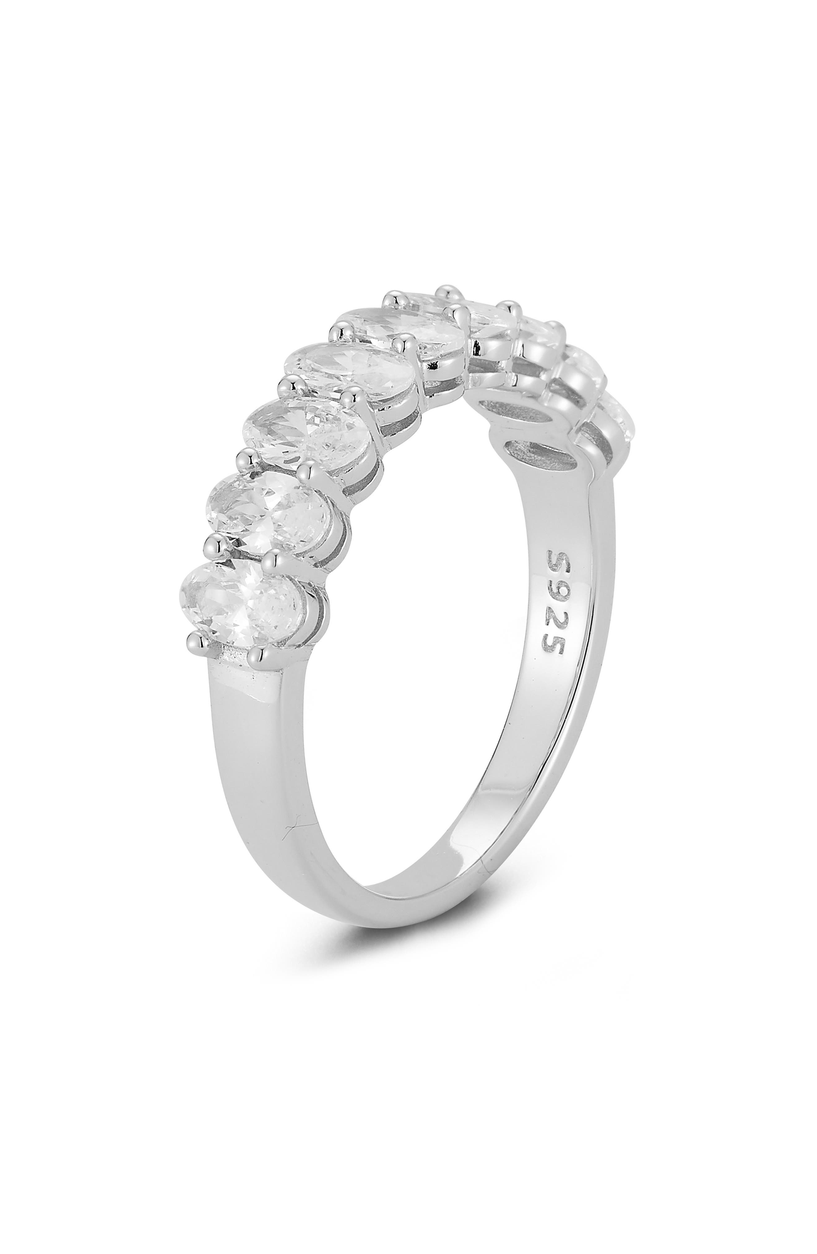 GLAZE JEWELRY Oval Cubic Zirconia Ring