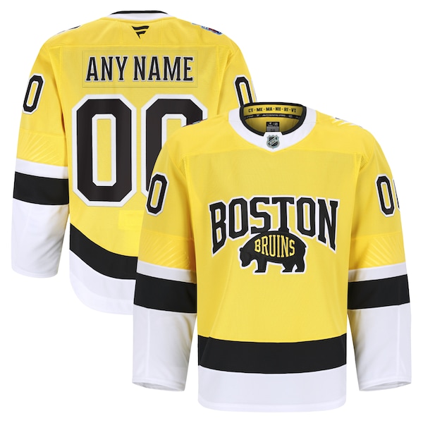 Boston Bruins  2026 NHL Stadium Series Authentic Pro Custom Jersey - Gold