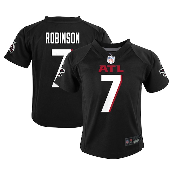 Bijan Robinson Atlanta Falcons Nike Toddler Game Jersey - Black