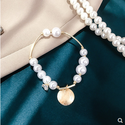 Baroque Pearl girl Bracelet transfer beads girl simple personality beads string beads