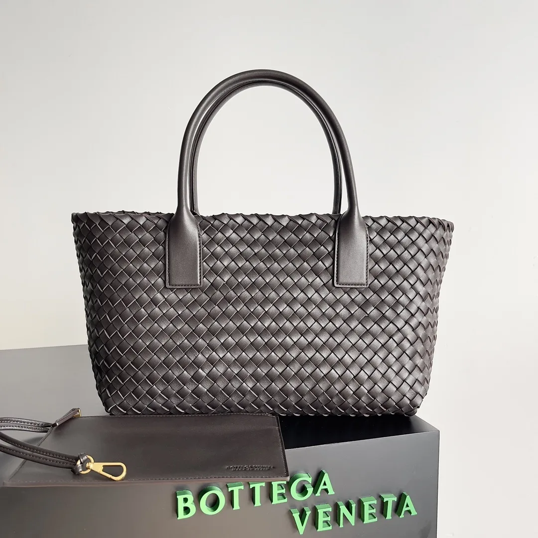 Bottega Veneta Cabat Intrecciato Woven Leather Tote Bag product photo from LabelPicks