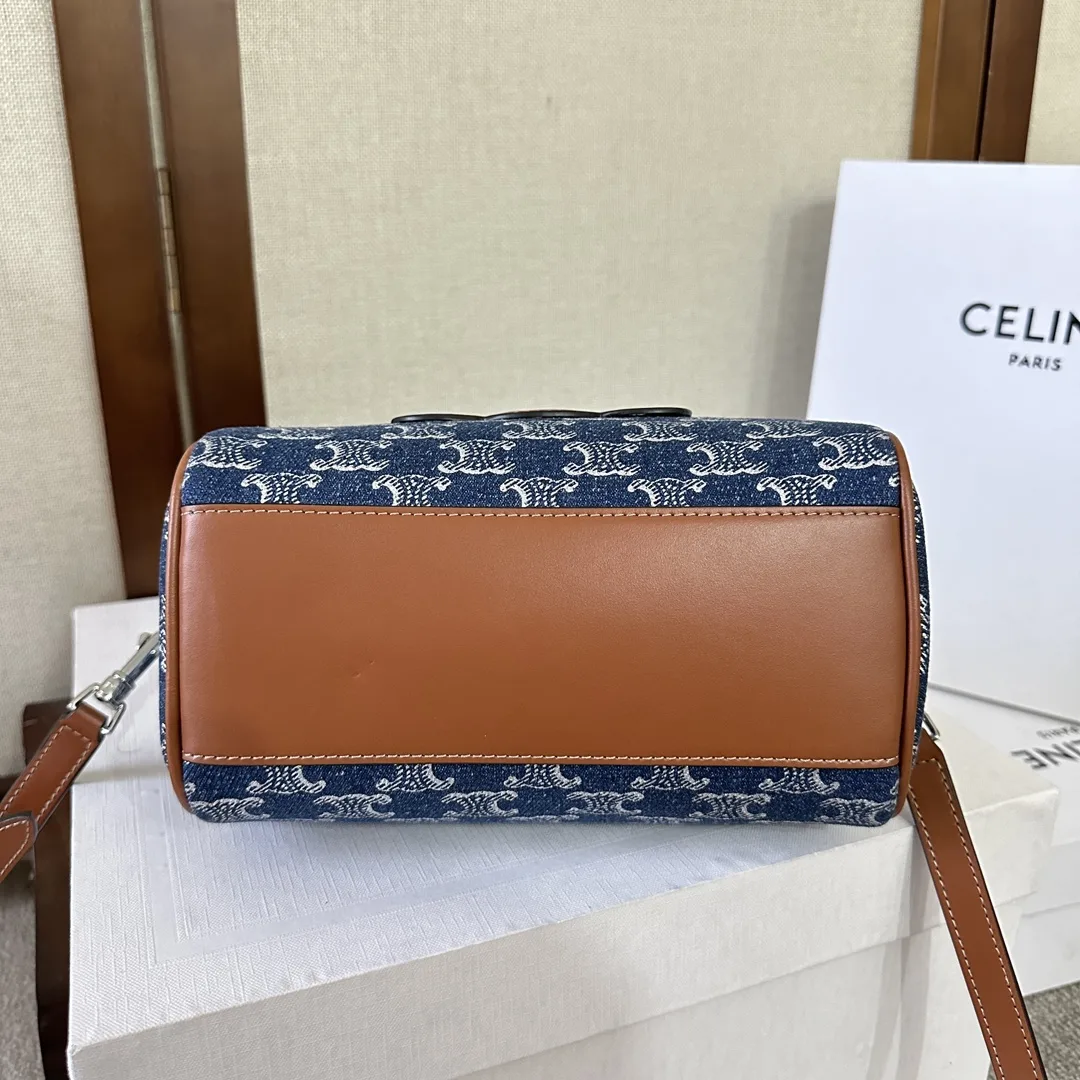 Celine Calfskin Triomphe Top Handle Bag product photo from LabelPicks