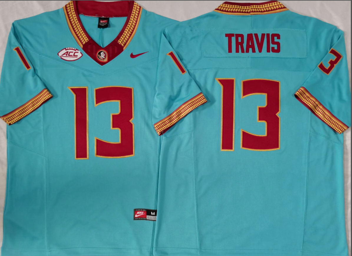 Jordan Travis  NCAA Florida State Seminoles Nike Vapor Limited Jersey