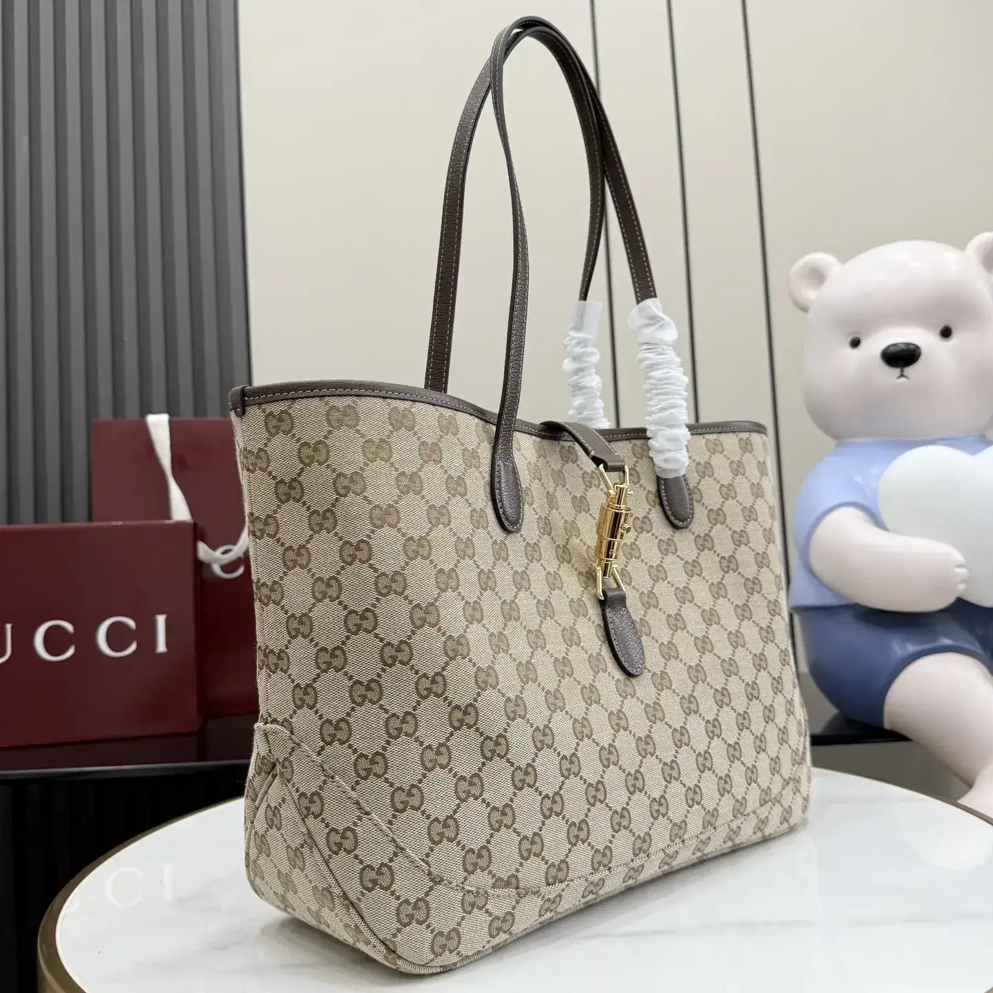 Gucci Brown Jackie Quilted Leather Tote Bag product photo from LabelPicks