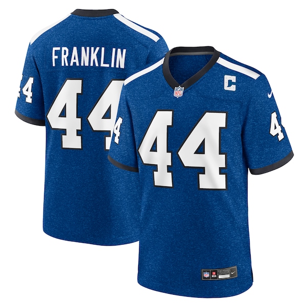 Zaire Franklin Indianapolis Colts Nike Indiana Nights Alternate Game Jersey - Royal/Royal