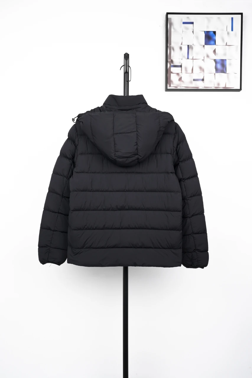 Moncler Black Detachable-Hood Down Jacket product photo from LabelPicks