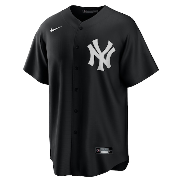 New York Yankees Nike Official Replica Jersey - Black/White