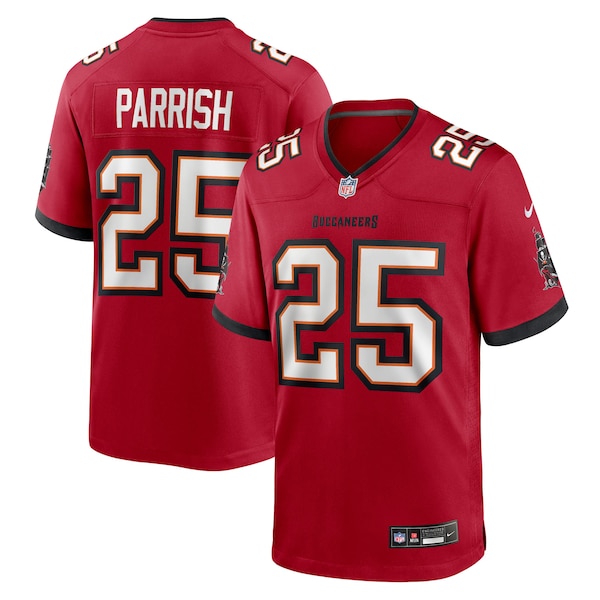 Jacob Parrish Tampa Bay Buccaneers Nike Team Game Jersey -  Red