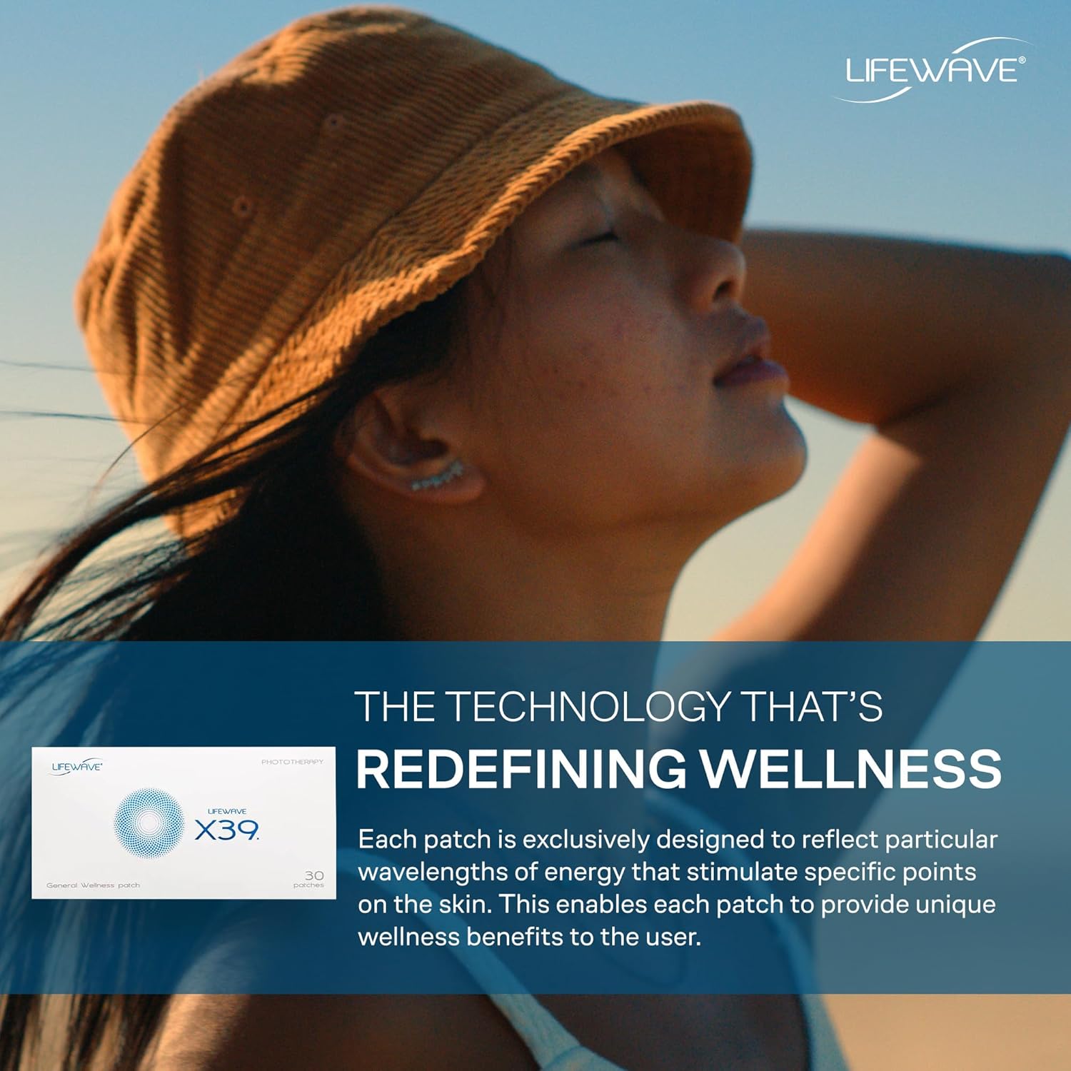 LifeWave X39 Patches - Supports Improvements in Strength and Stamina - Supports Improved Exercise Performance - No Drugs or Stimulants - Innovative Patch Technology for Enhanced Wellness - 30 Patches