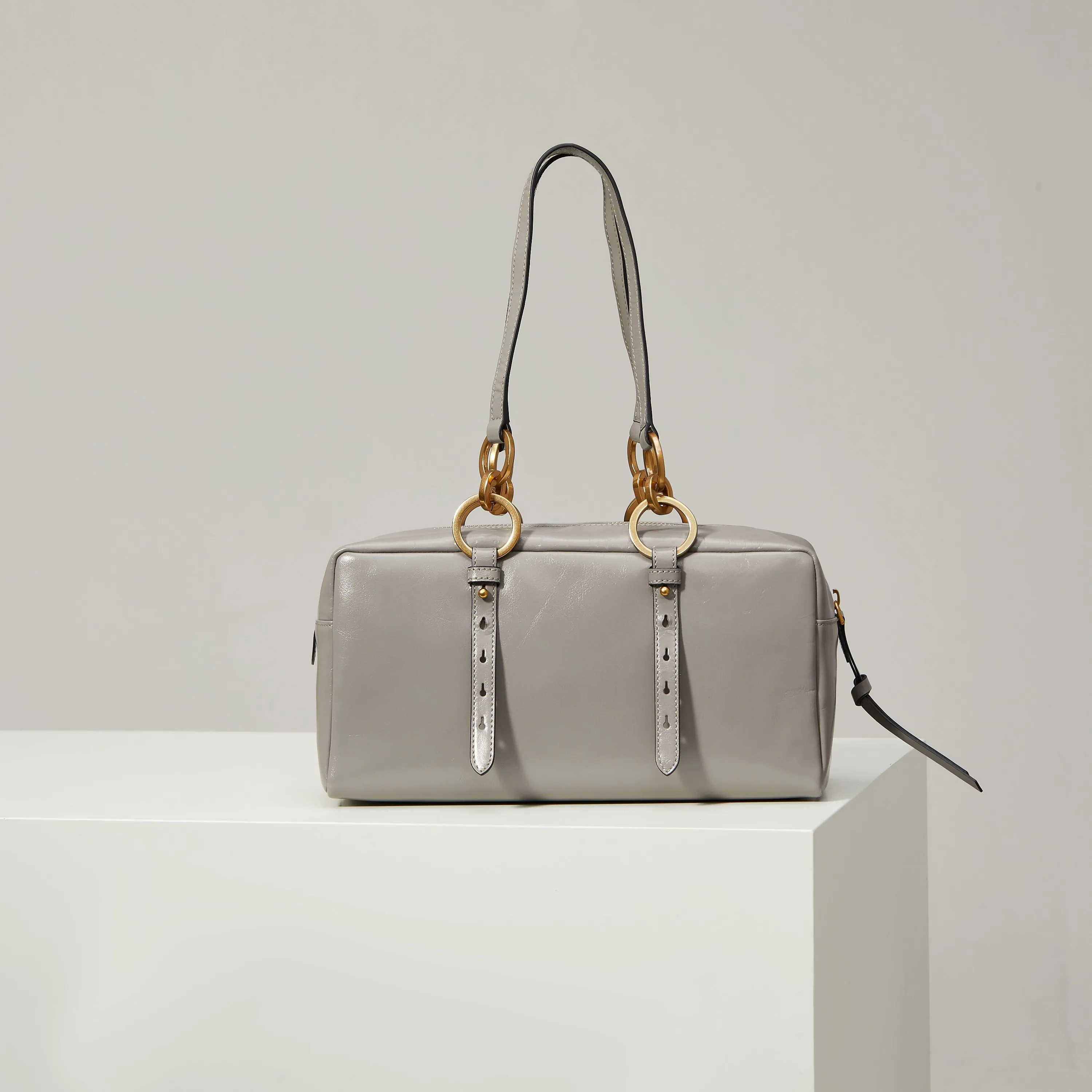 Prada Grey Top Handle Bag product photo from LabelPicks