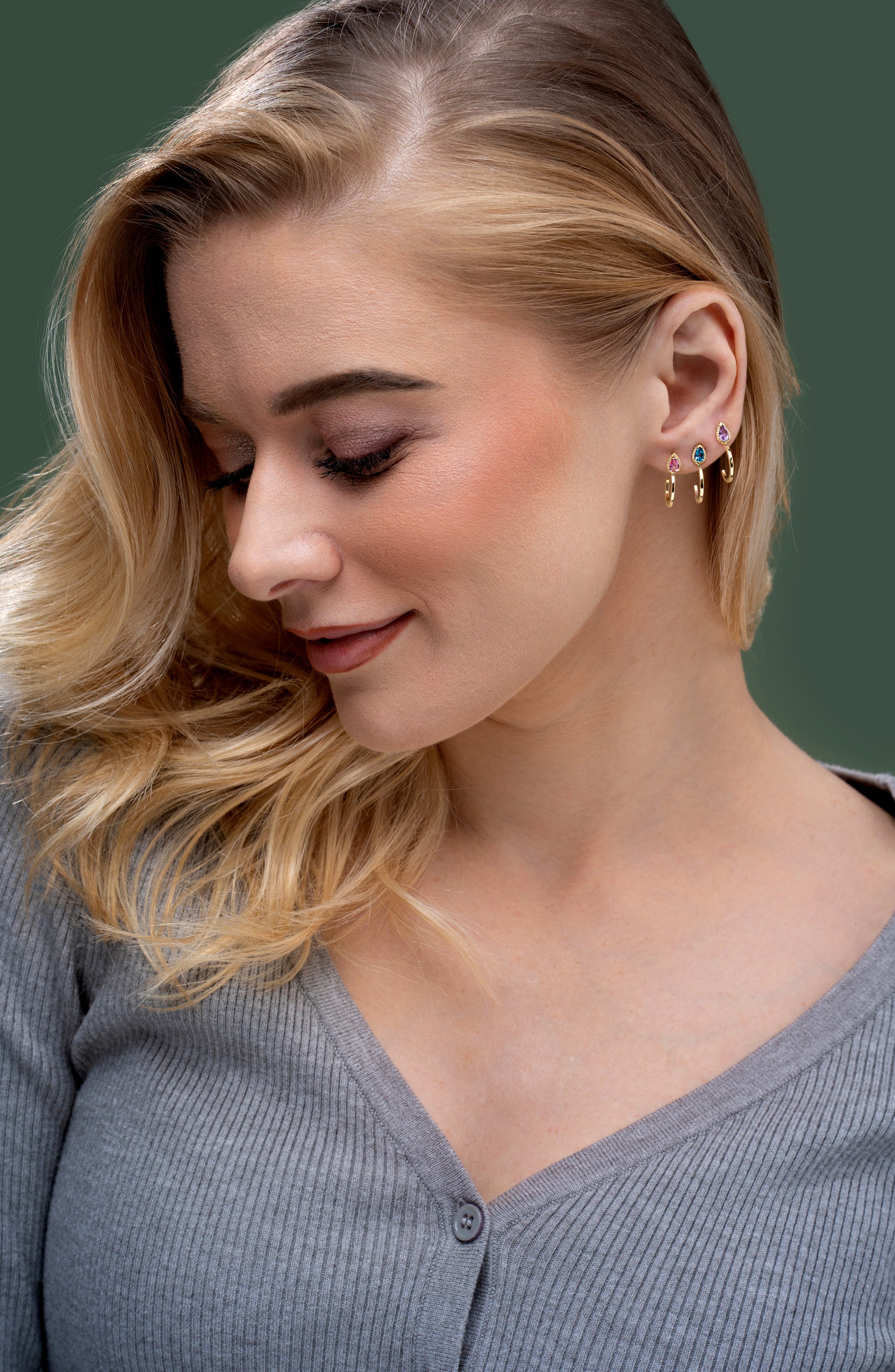 Bony Levy 14K Gold Stone Drop Earrings (Nordstrom Exclusive)