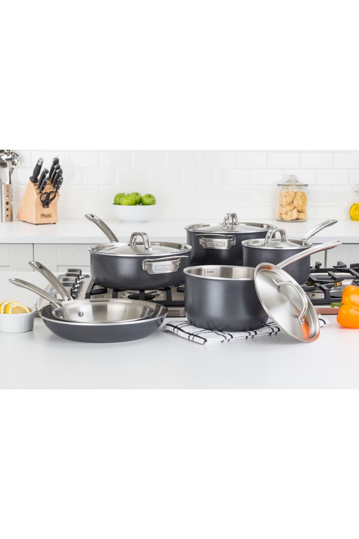 Viking 5-Ply Hard Anodized 10-Piece Cookware Set