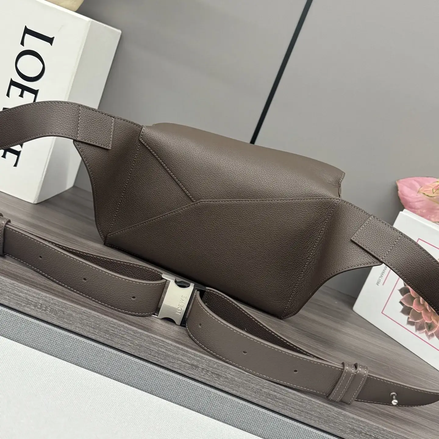 Loewe Puzzle Grained Leather Belt Bag product photo from LabelPicks