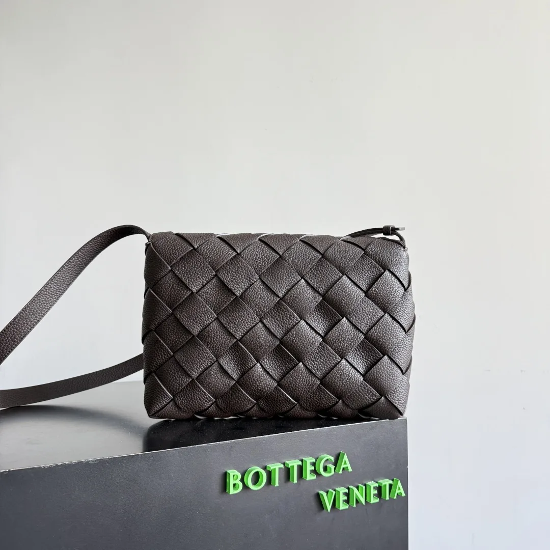 Bottega Veneta Brown Diago Crossbody Bag product photo from LabelPicks