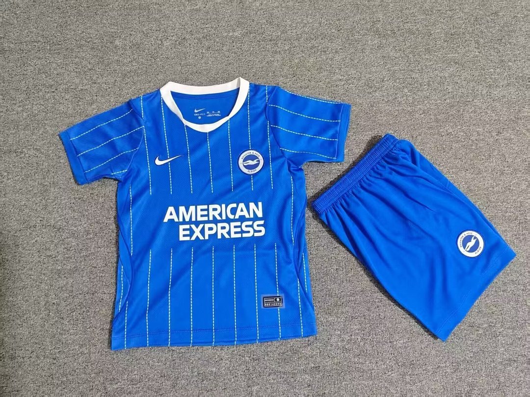 Kids Brighton Home Jersey Suit 26/27 1:1 Thai Quality
