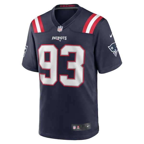 Lawrence Guy New England Patriots Nike Team Game Jersey -  Navy