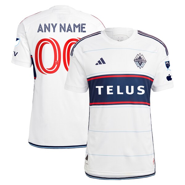 Vancouver Whitecaps FC adidas 2024 Bloodlines Authentic Custom Jersey - White
