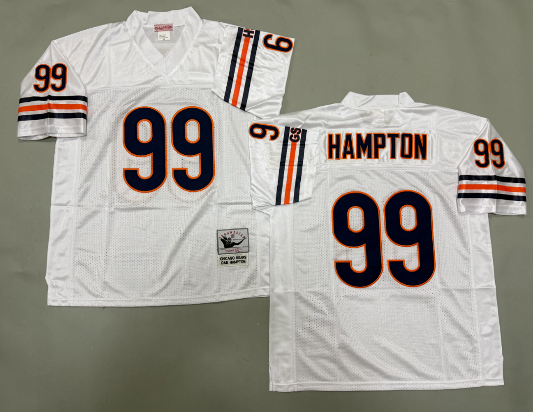 Dan HamptonChicago Bears Authentic Throwback Retired Player Jersey