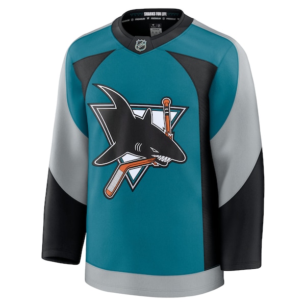 San Jose Sharks  Alternate Premium Jersey - Teal