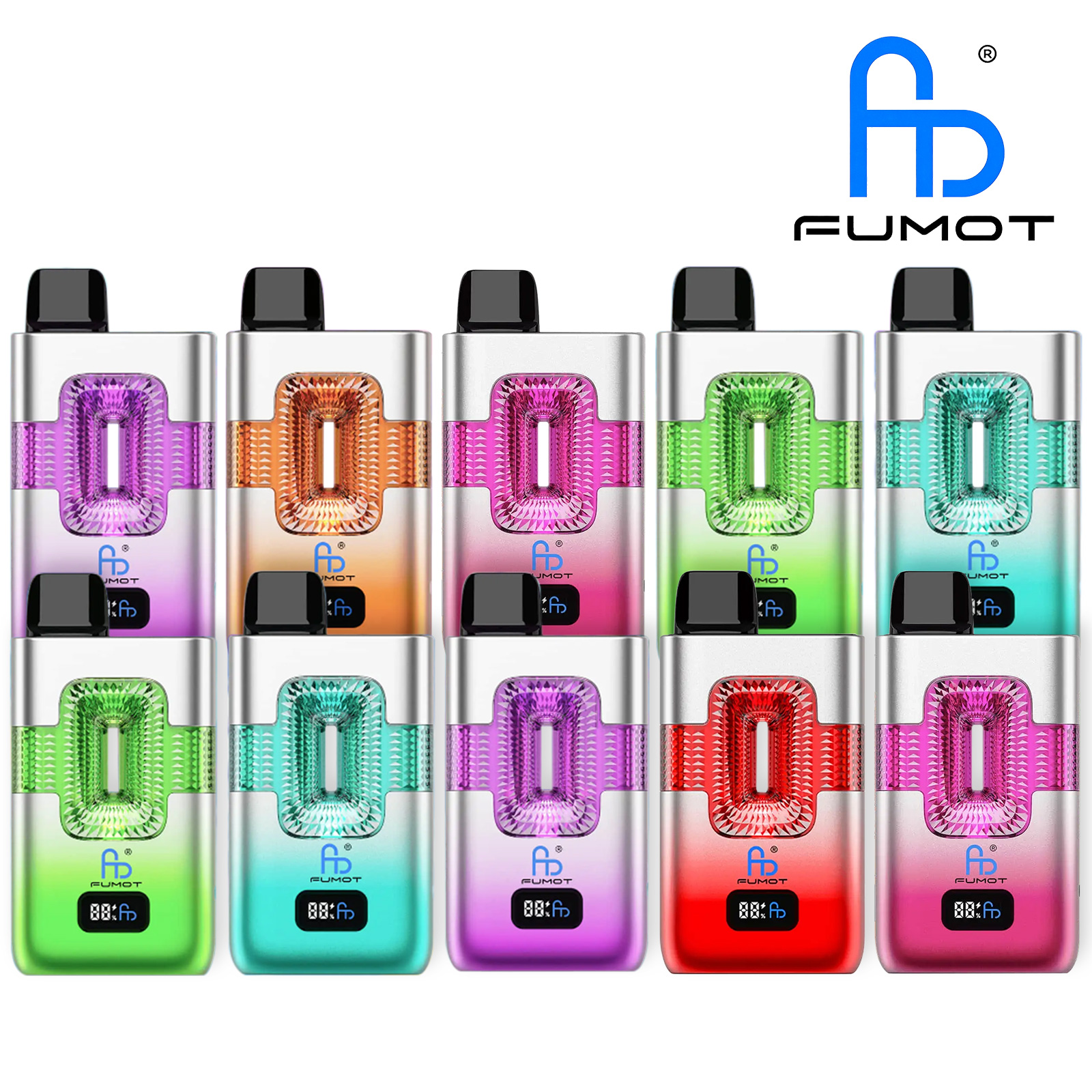 Fumot 2in1 50K Custom Mix & Match Box (2%, 50000 Puffs)