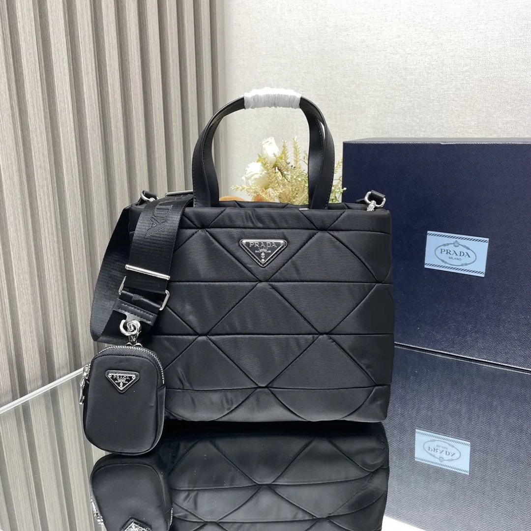 Prada Woven Leather Tote Bag product photo from LabelPicks