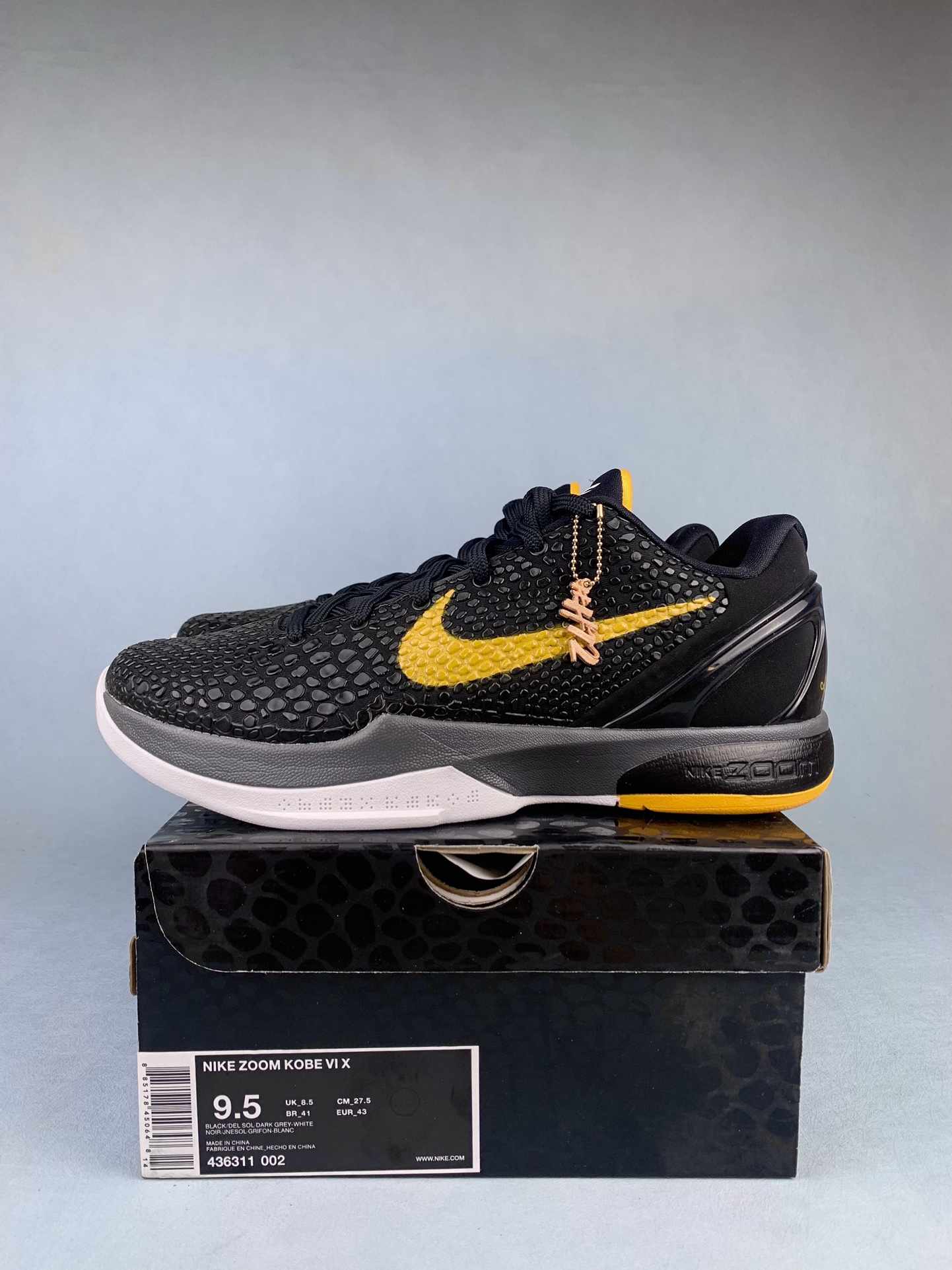 Zoom Kobe 6 “Black Del Sol” Basketball Shoes