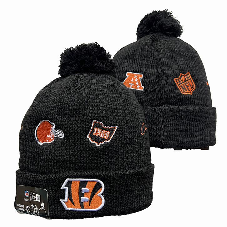 CINCINNATI BENGALS KNIT HAT