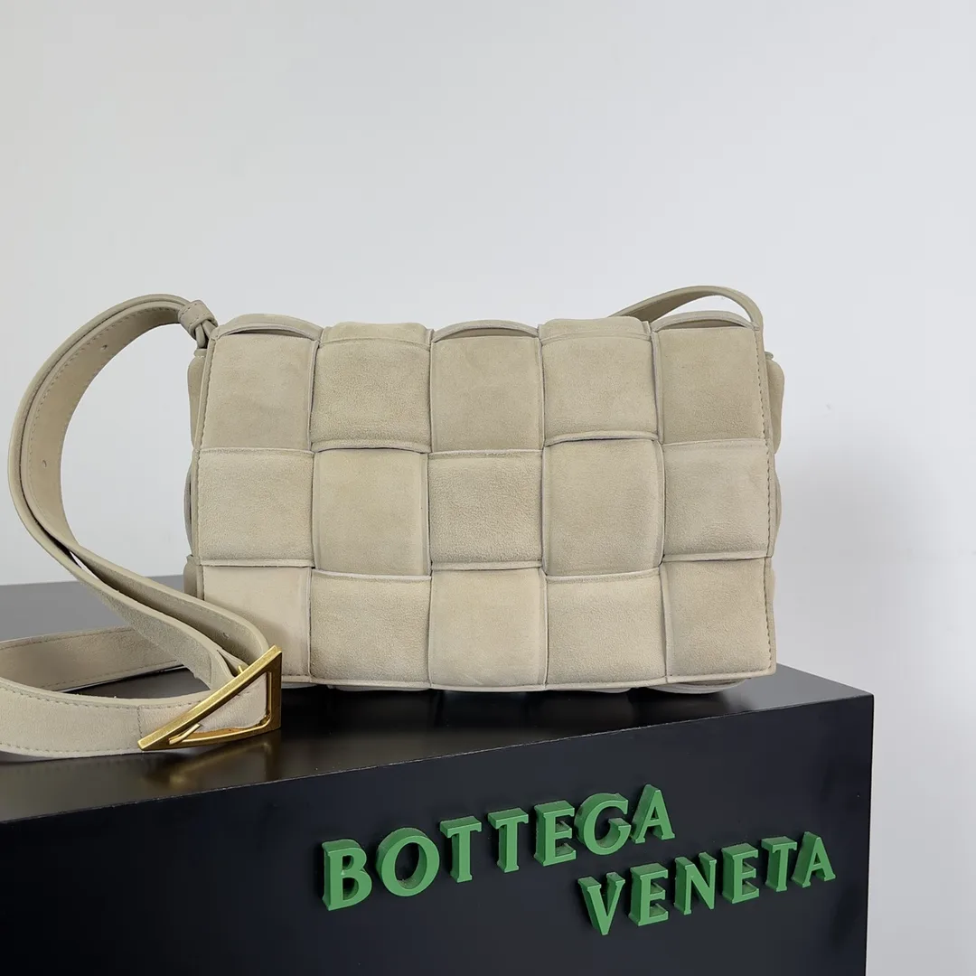 Bottega Veneta Green Cassette Intrecciato Woven Leather Shoulder Bag product photo from LabelPicks