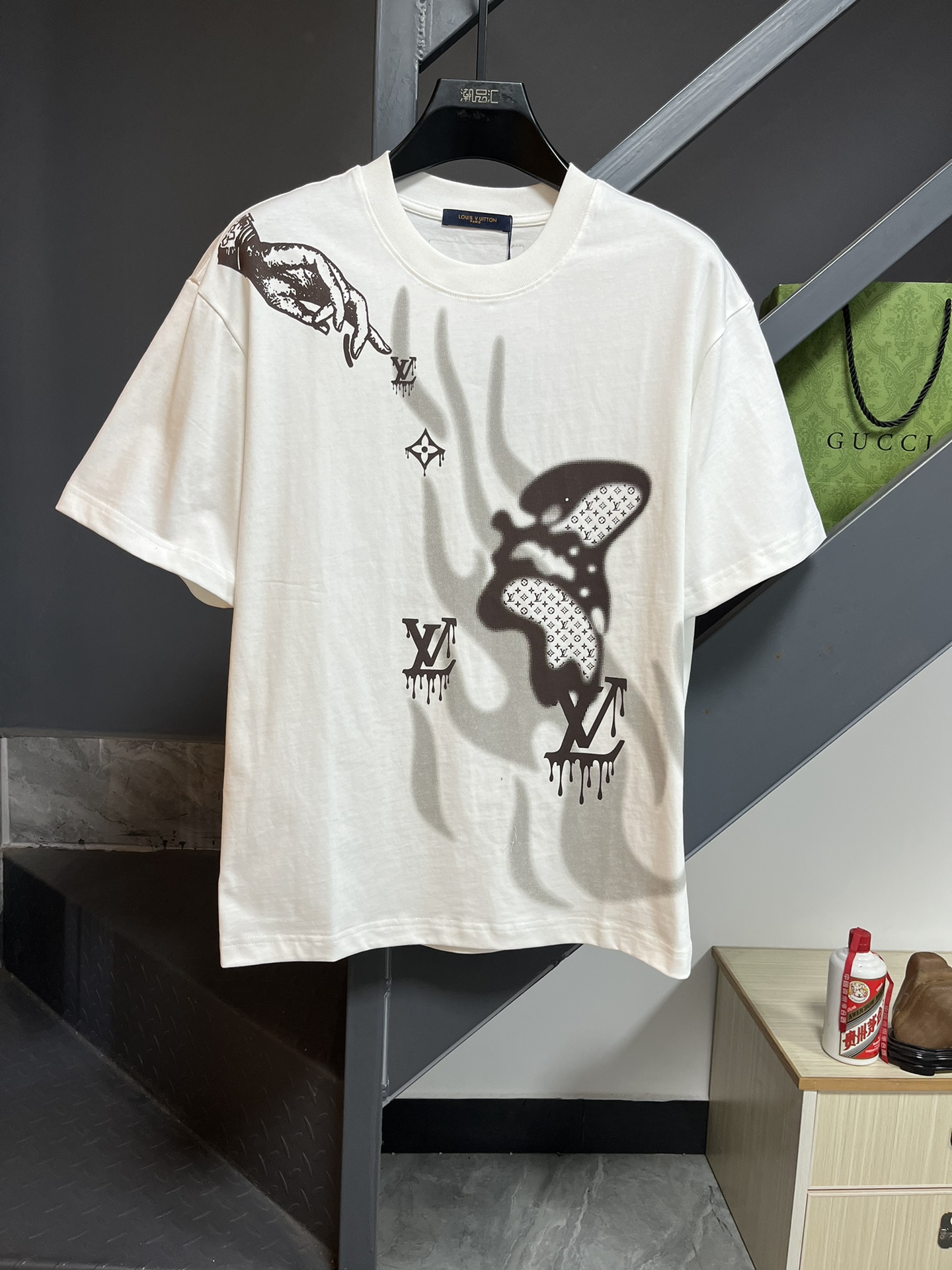 0407 Cartoon Dragon Printed T-shirt