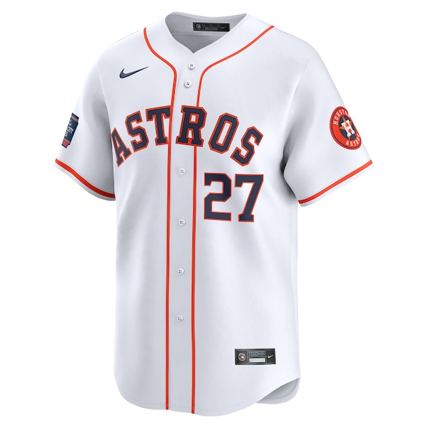 Jose Altuve Houston Astros Nike 2024 MLB World Tour Mexico City Series Home Limited Player Jersey - White