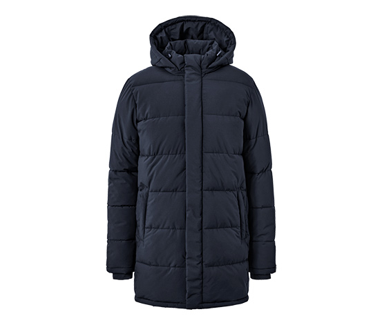 Stepp-Parka mit Kapuze