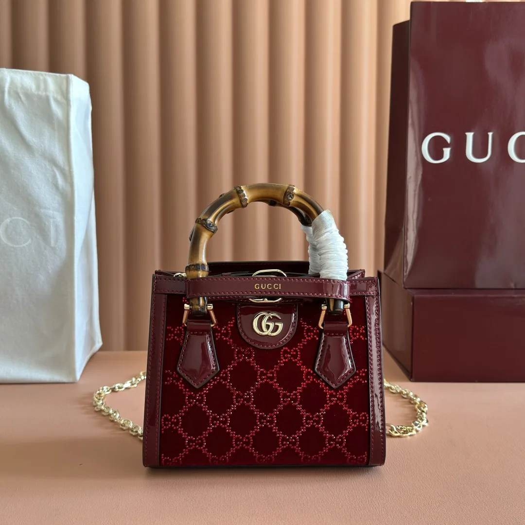Gucci Black Lambskin Top Handle Bag product photo from LabelPicks