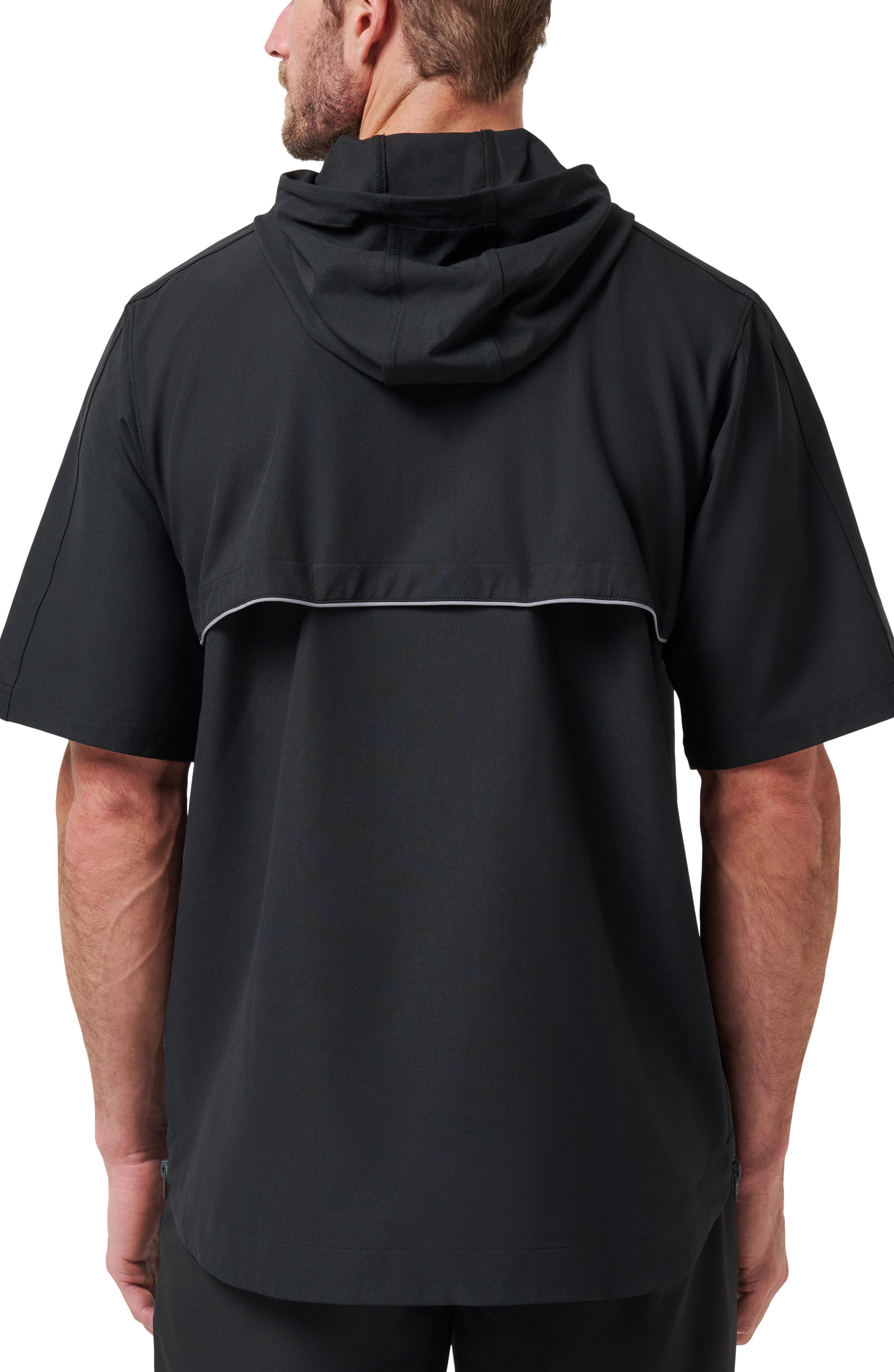 TravisMathew Sport Mode Short Sleeve Hoodie
