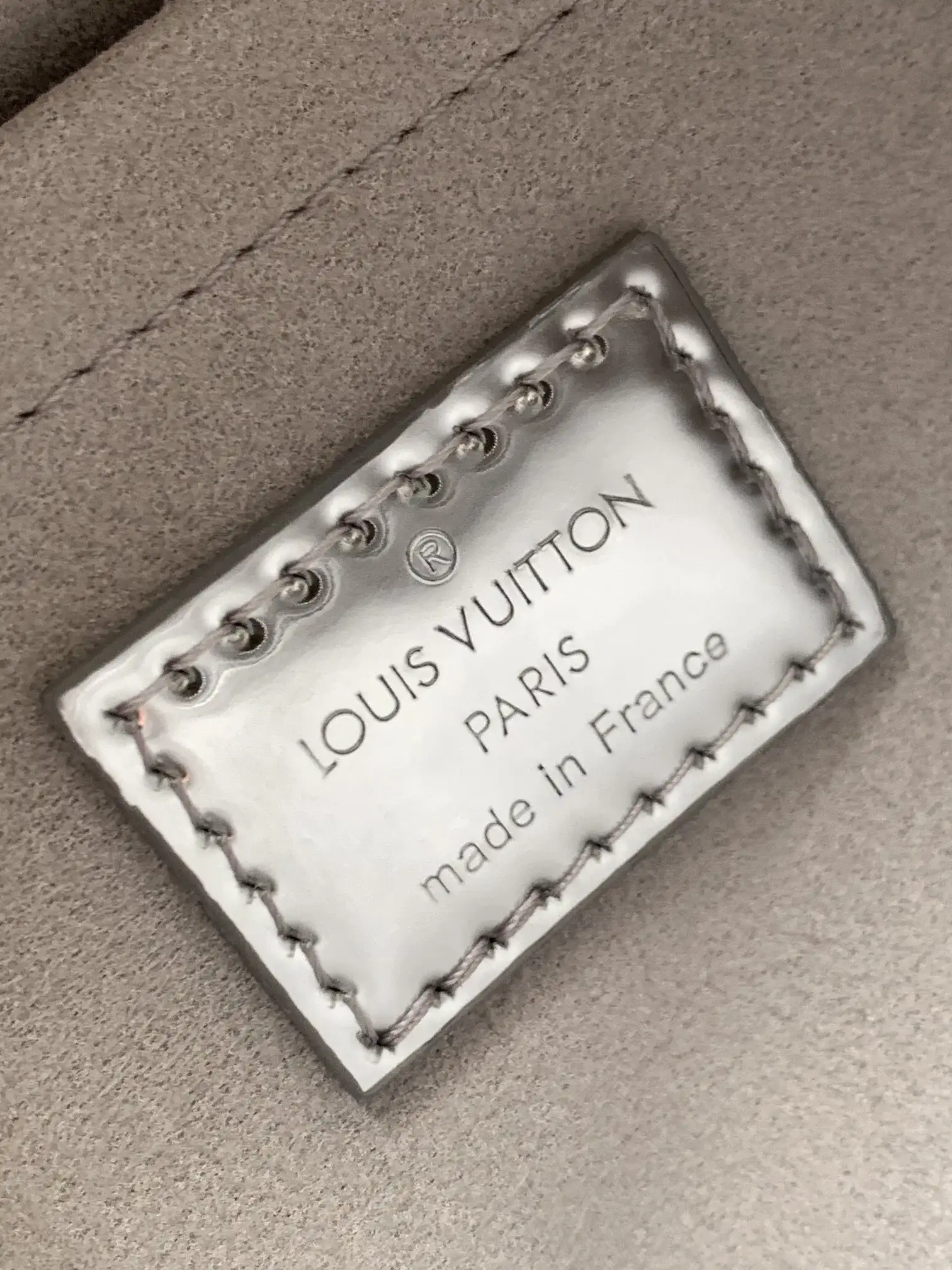 Louis Vuitton Silver Speedy Monogram Canvas Top Handle Bag product photo from LabelPicks