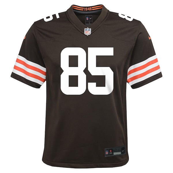 David Njoku Cleveland Browns Nike Youth Game Jersey - Brown