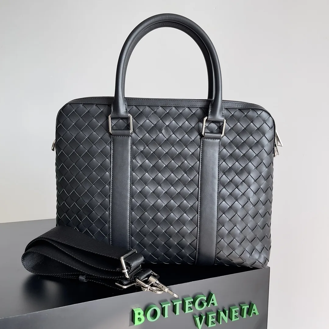 Bottega Veneta Intrecciato Woven Leather Tote Bag product photo from LabelPicks